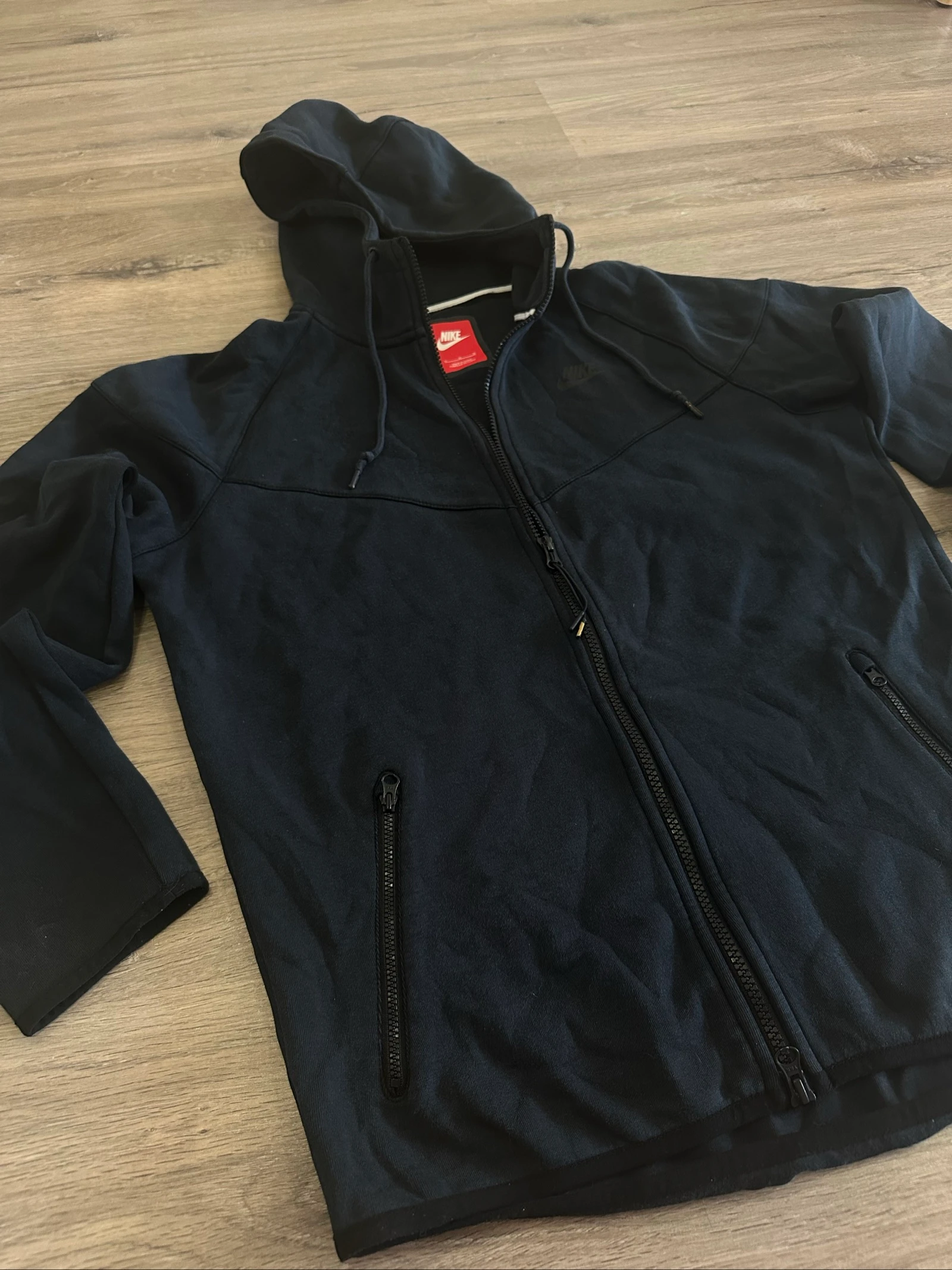 Nike Tech Fleece Sweat à Capuche et Fermeture Éclair Noir – photo 5